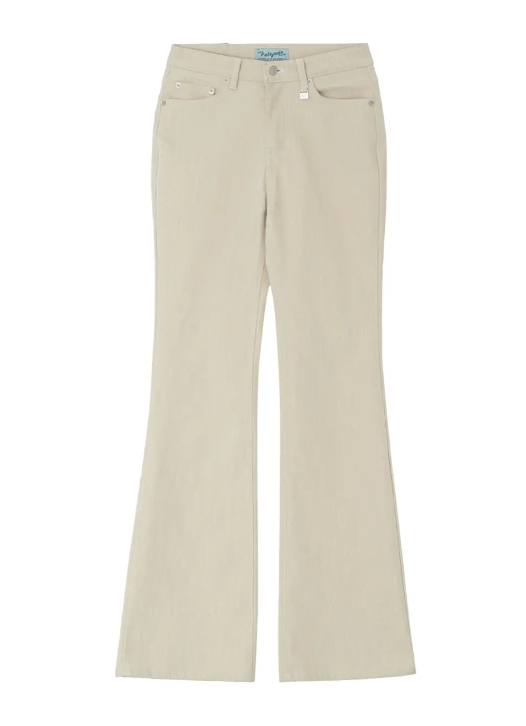 Ivory Bootcut Denim Jean