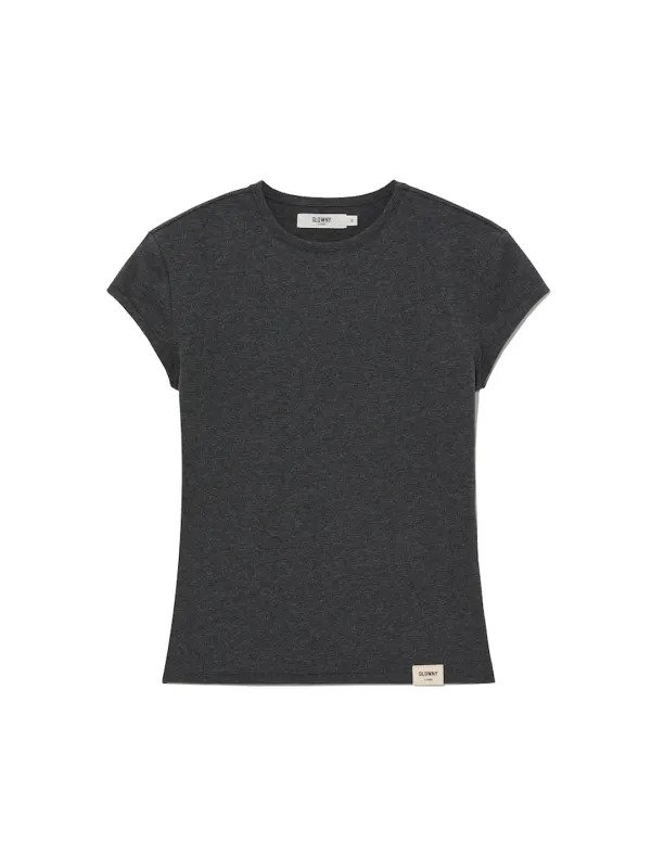 G SLIM TEE (CHARCOAL)