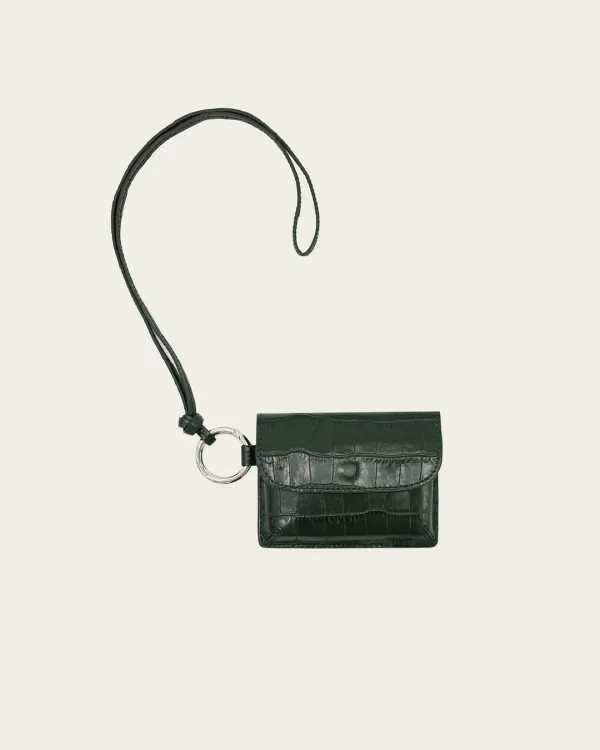 (2차) Lucy Card Wallet - Green