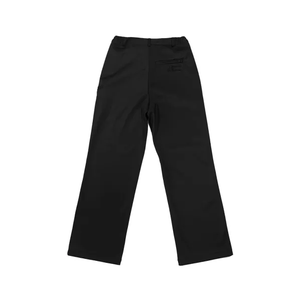 AW25 ZIP TROUSERS (BLACK)