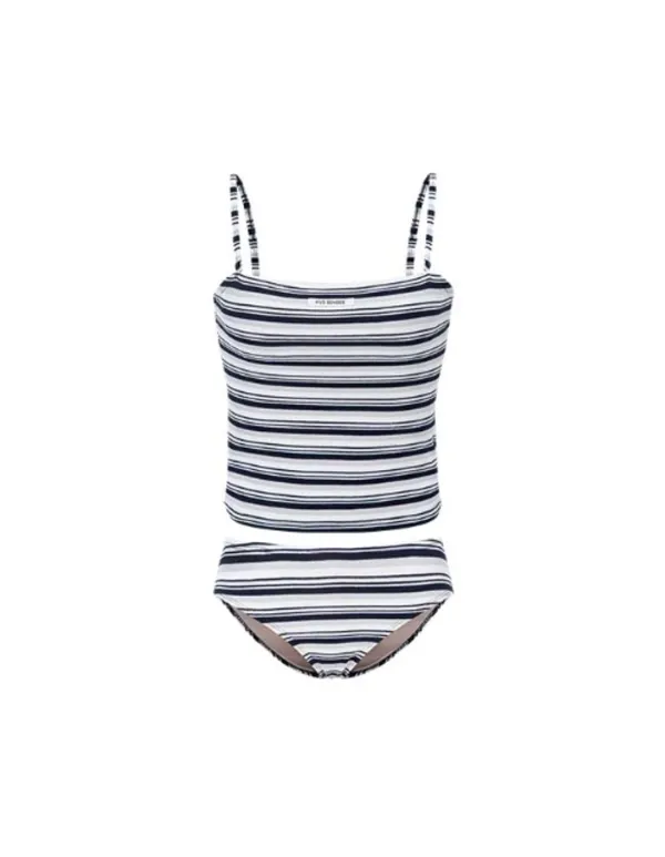 25 Gemma Tankini Set - Navy Stripe