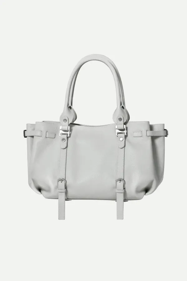 Ruskin tote bag_White grey