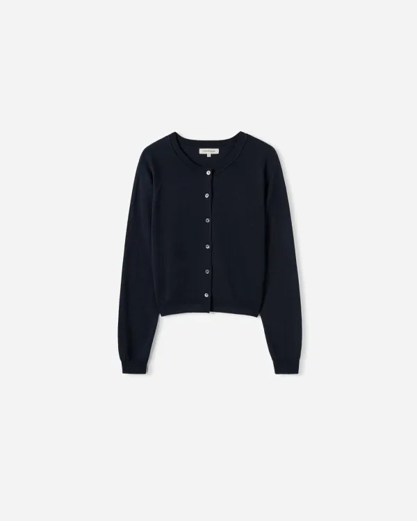 Breeze Crop Knit Cardigan