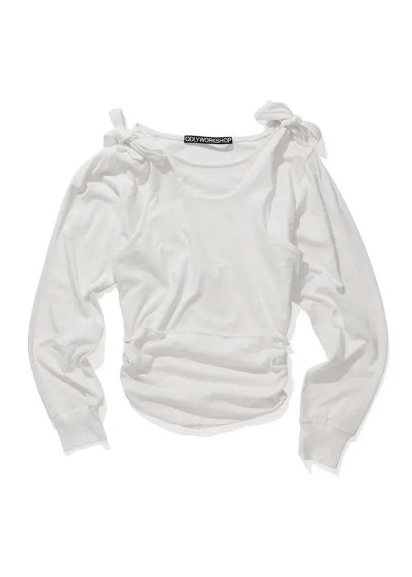 Layered Scoop Tee, Tangle