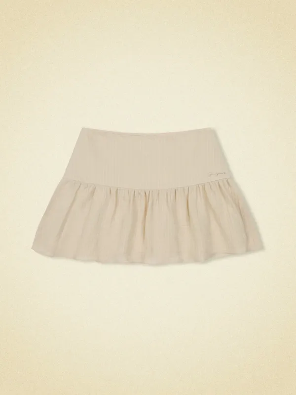 dear skirt - oat beige