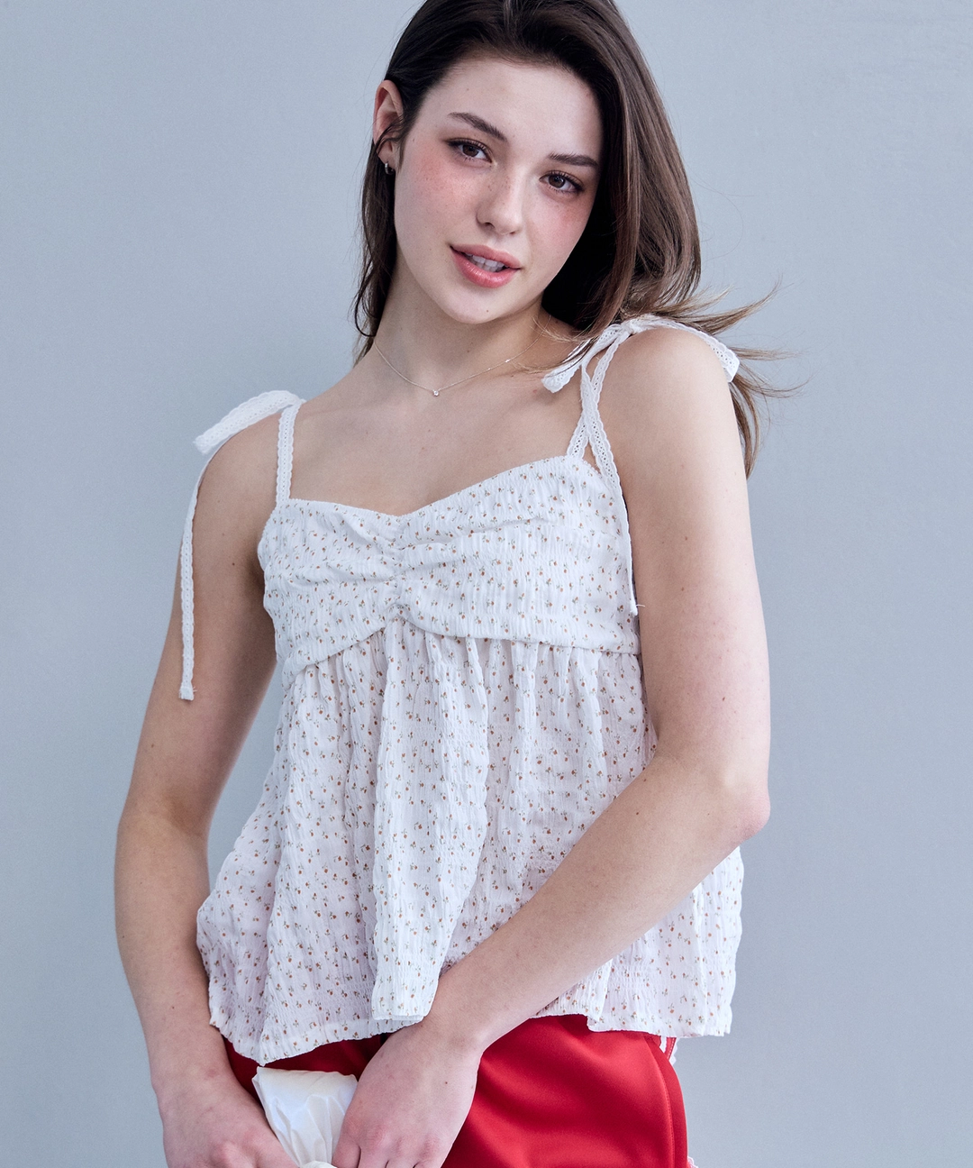 비터셀즈 Blooming Sleeveless Blouse-Flower 상품 이미지 2
