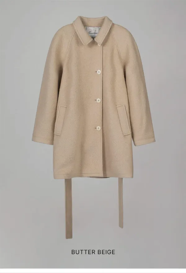[24FW]FLUFFY WOOL COAT