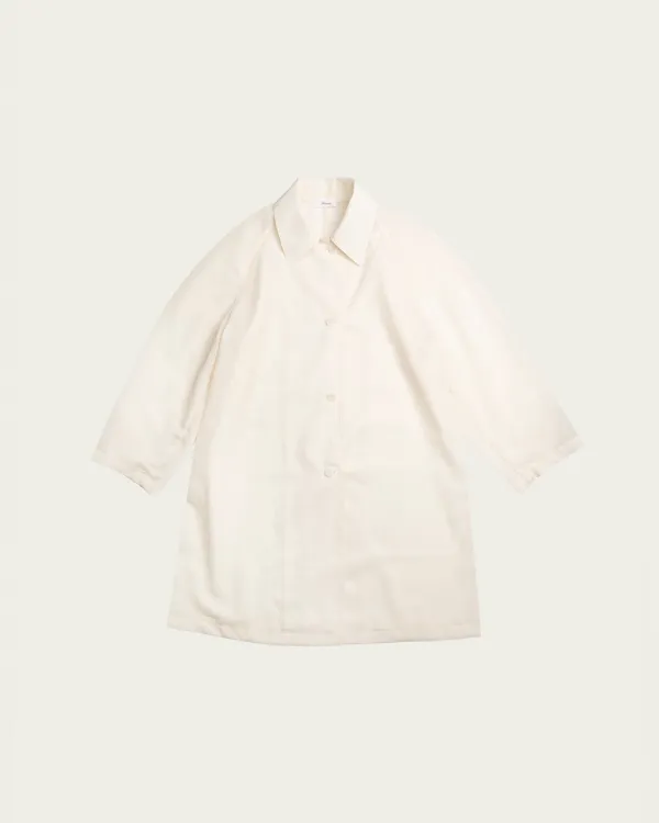 Cael Sheer Coat - Ivory