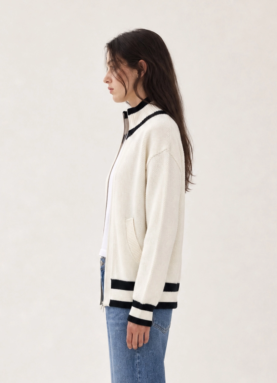 뮤제라 Alma Knit Zip Up 상품 이미지 3