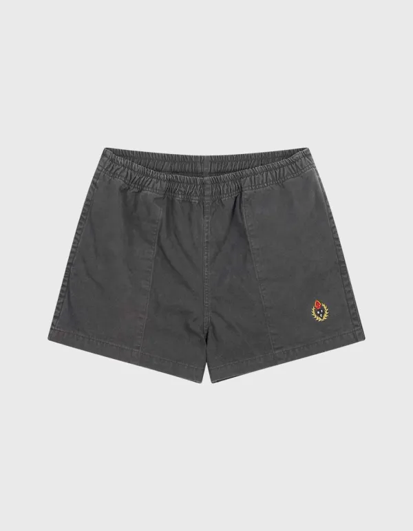 CREST WASHED SURFER SHORTS (W) / Charcoal