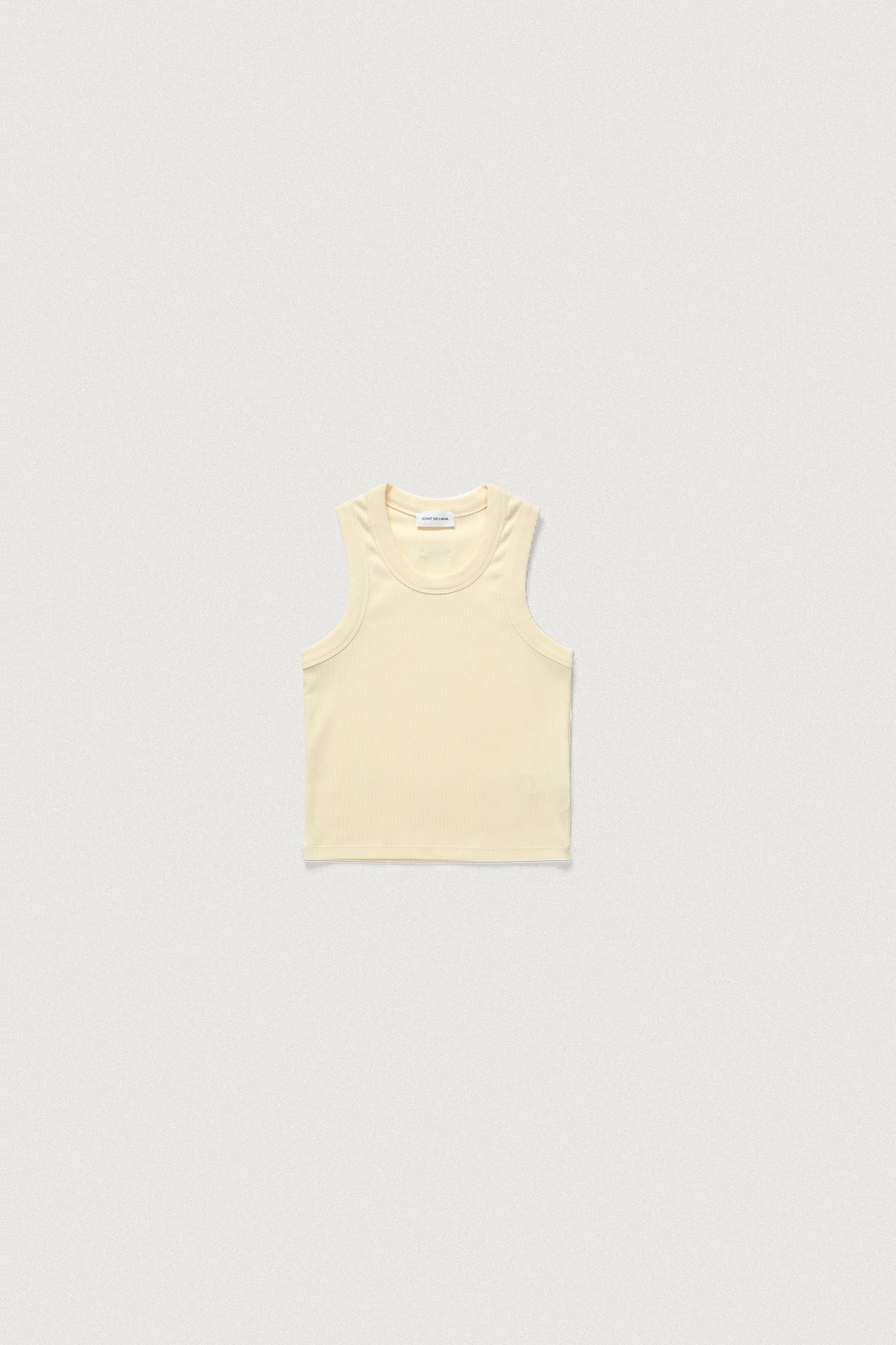 샤드라마 ERGO LINE SLEEVELESS T [BUTTER] 상품 이미지 1