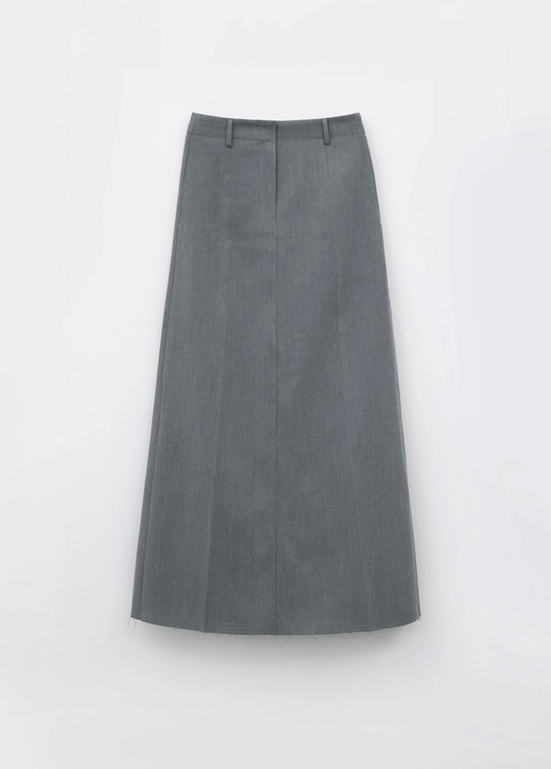 칙스라벨 마티나 컷오프 롱 스커트 - Charcoal 상품 이미지 3
