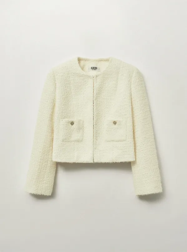 [4TH] GLEAM TWEED JACKET