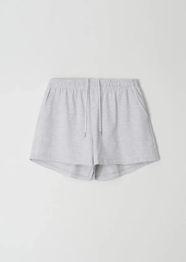 [40%] soft pocketed shorts-melange