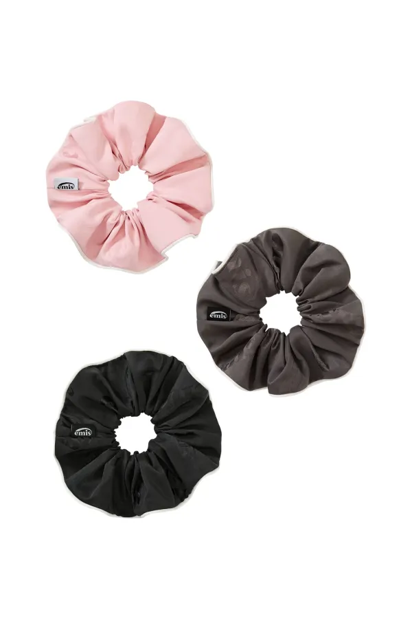 LOGO JACQUARD SCRUNCHIE