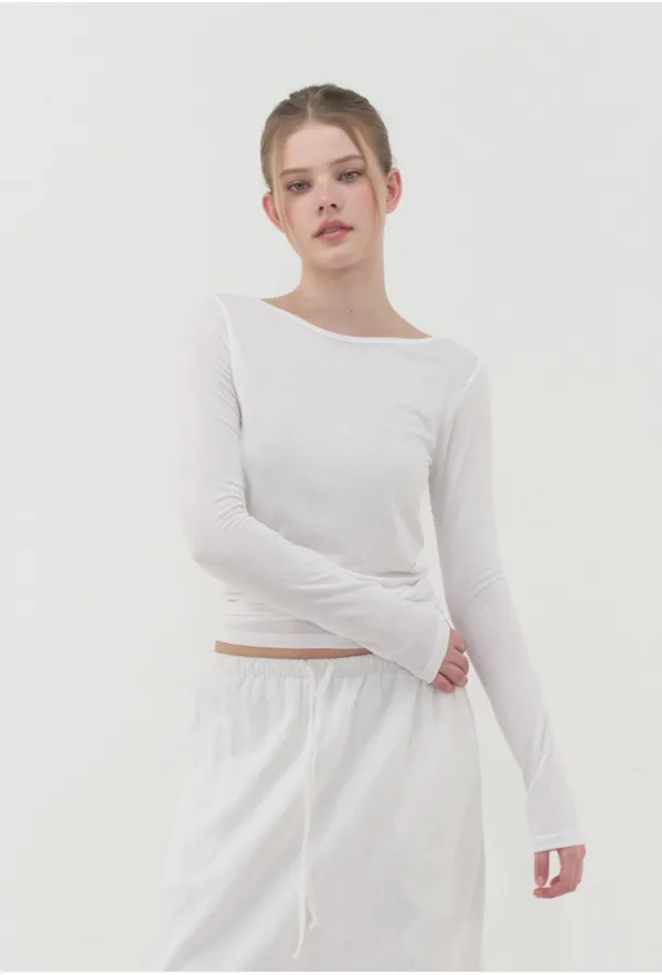 Cool Light Long Sleeve T Shirt (3color)