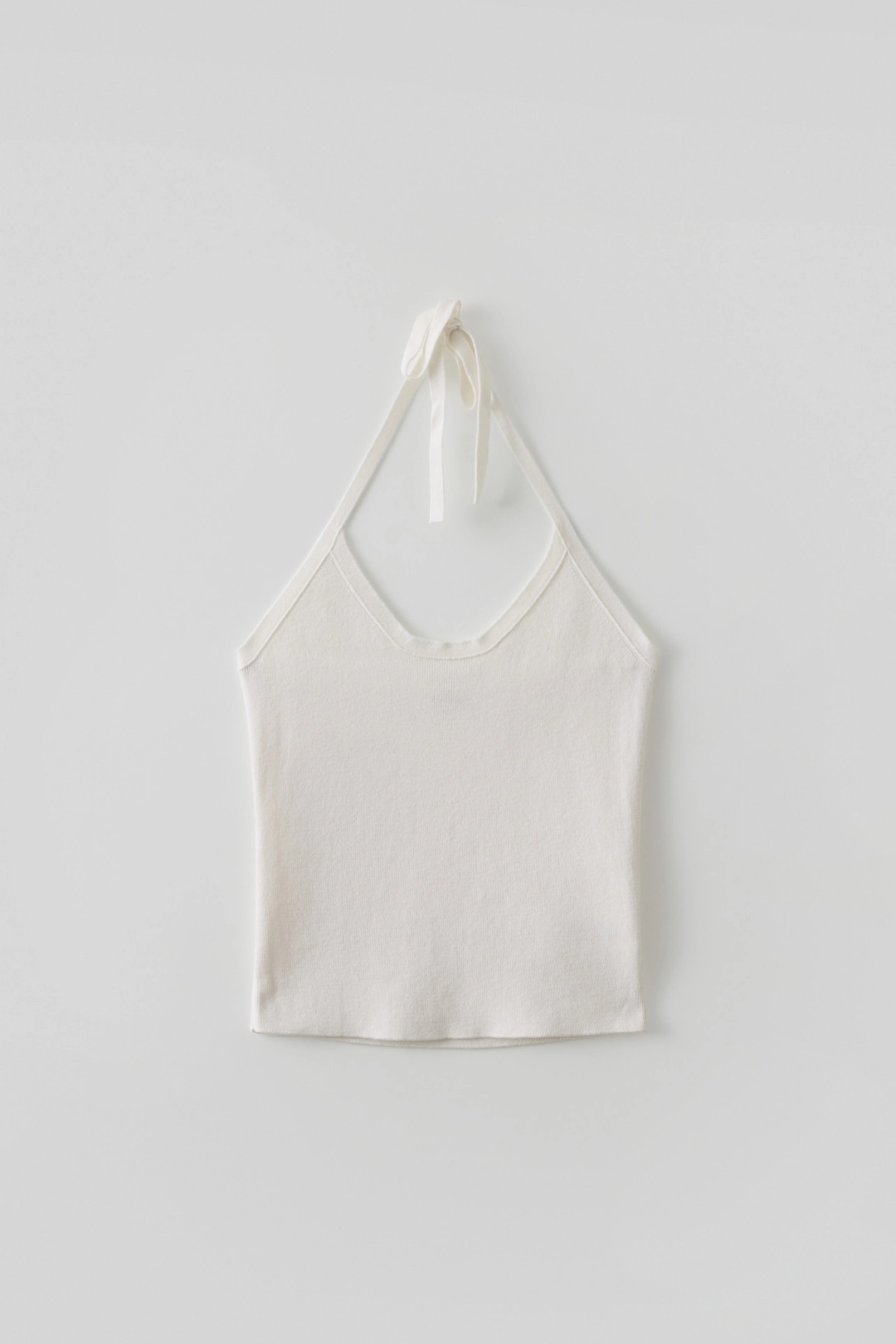 타낫 T/T Halter knit top (cream) 상품 이미지 1