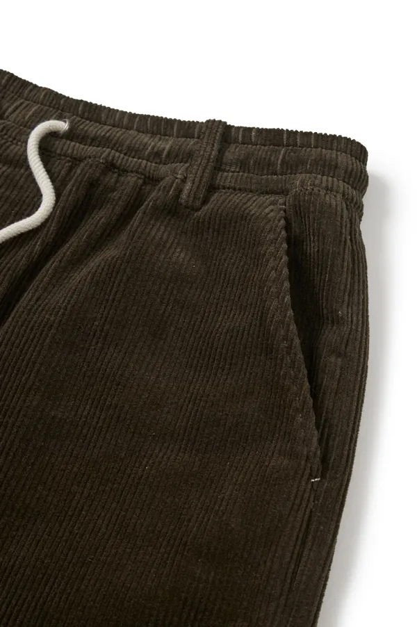 [25FW clove] Corduroy Shorts_Men (Khaki)