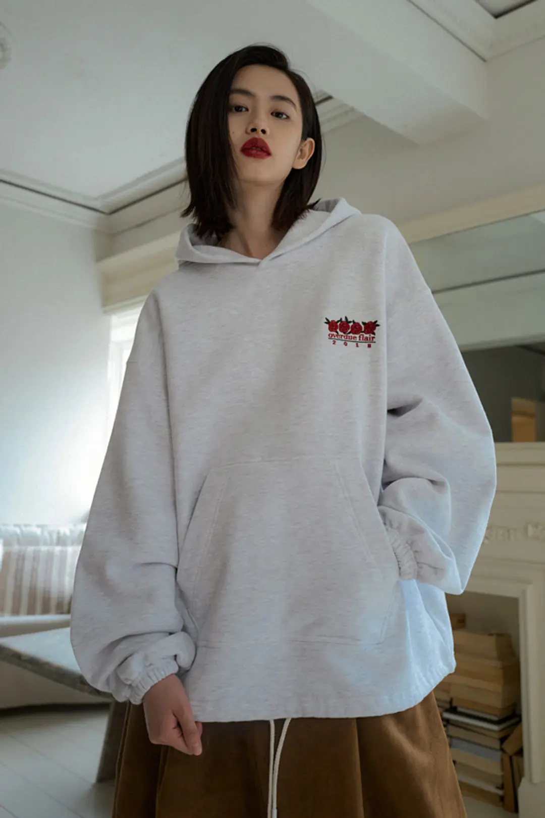 오버듀플레어 ROSE STRING HOOD 상품 이미지 2
