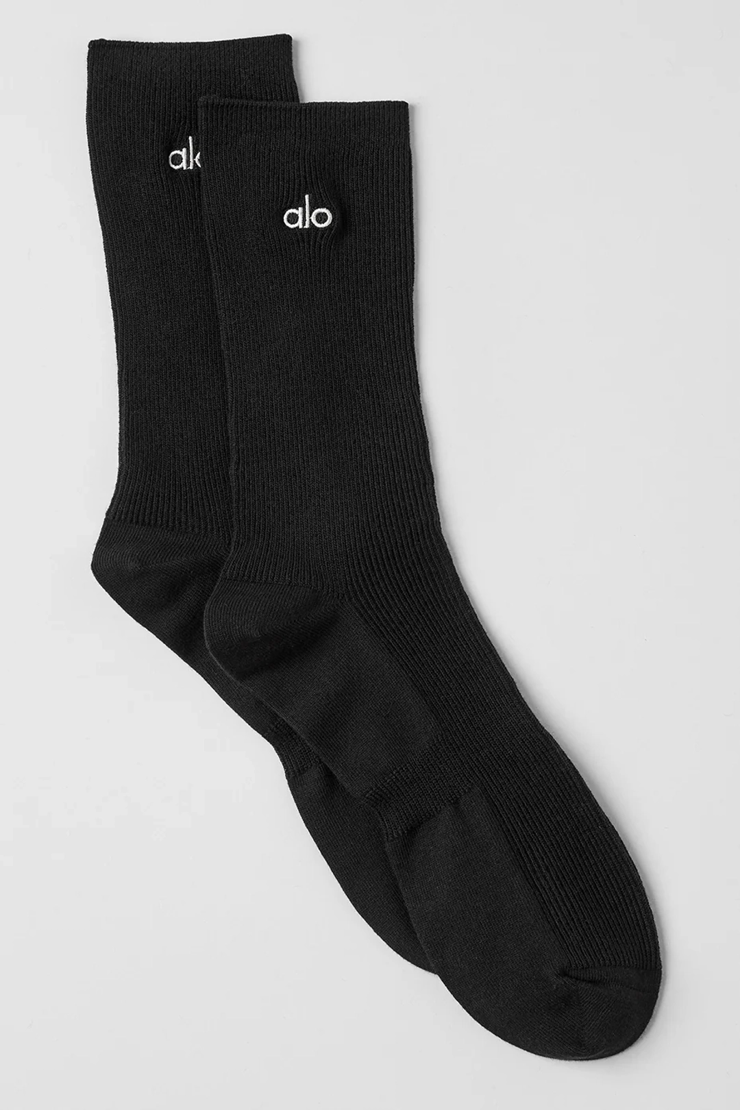 알로요가 Unisex Half-Crew Understated Sock - Black 상품 이미지 1
