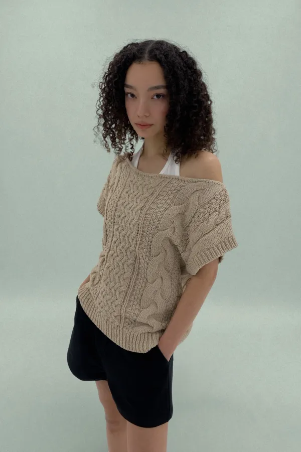 Mave knit / Beige