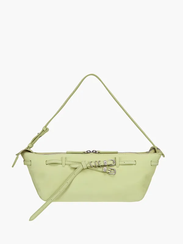 GRANDMA USED SLING BAG_avocado nubuck