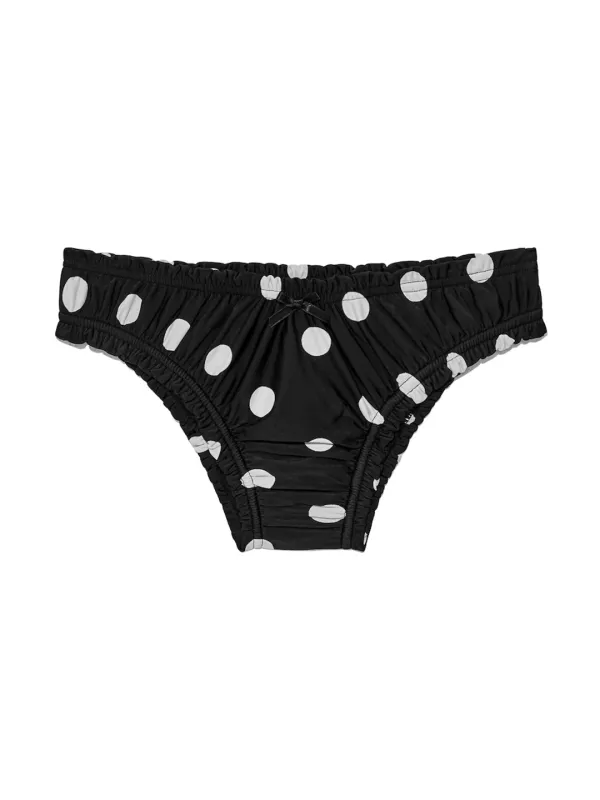 BLUSH CHEEKY BIKINI BOTTOM (ONYX FLECK)
