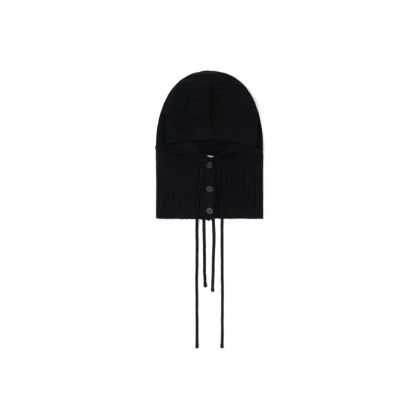 [KHIHO X Misekiseoul] NEST HOOD WINTER BALACLAVA / BLACK