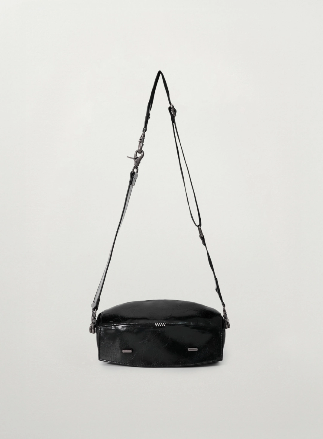 세터 Barrel Button Shoulder Bag - Black 상품 이미지 1