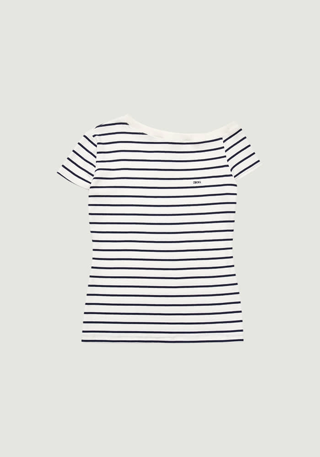 그로브 SERA STRIPE OFF-SHOULDER T-SHIRT 상품 이미지 1