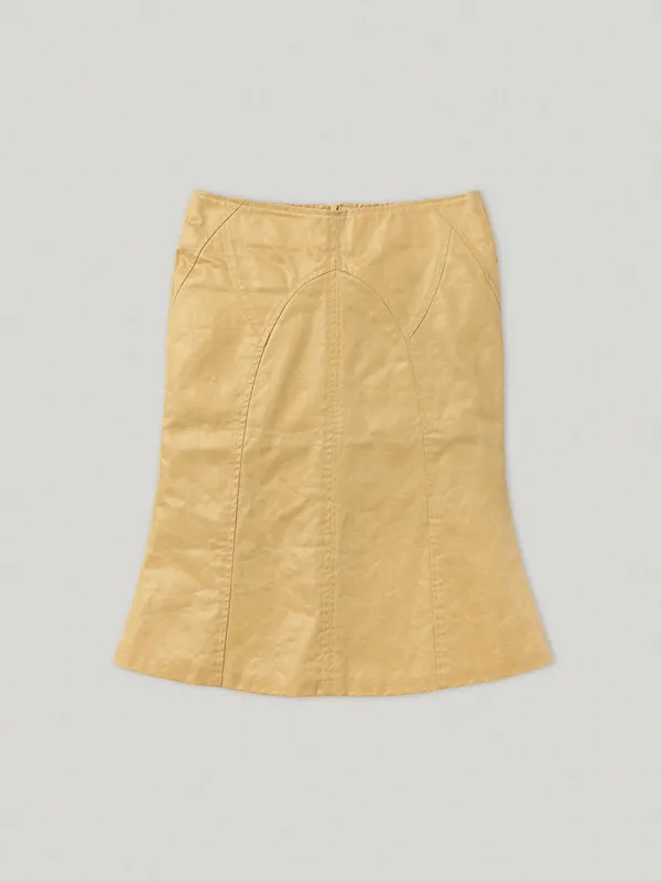 Maya Skirt Matte Yellow