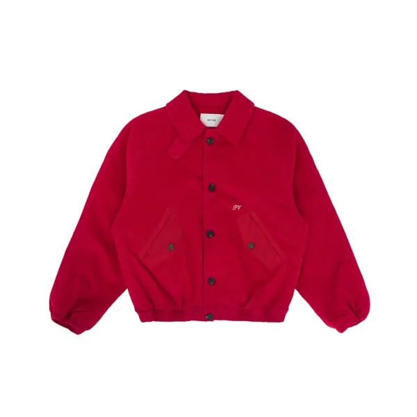 Quilted Corduroy Jumper (cherry red)