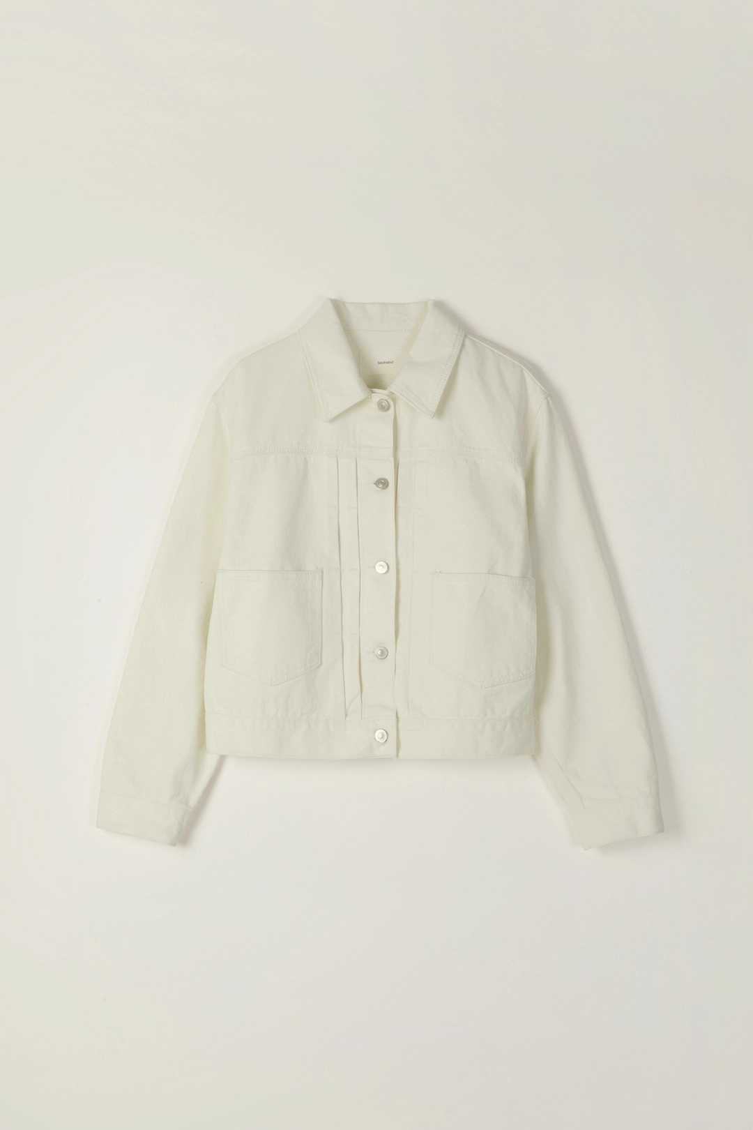 세이지먼트 BELLAMY DENIM JACKET_CREAM 상품 이미지 1