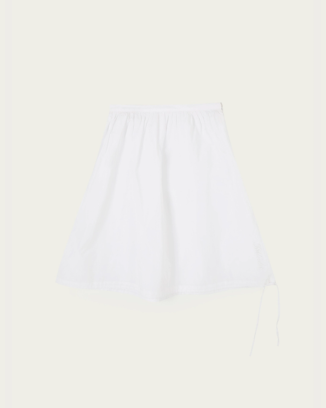 리본빛 Claire White Skirt 상품 이미지 1