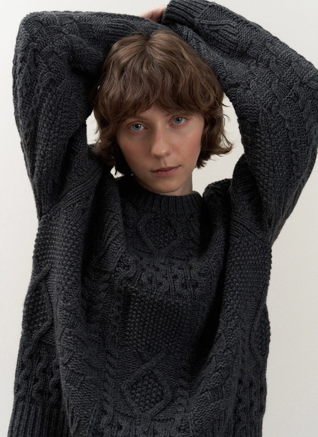 르닐 Haddley Knit (Charcoal) 상품 이미지 3