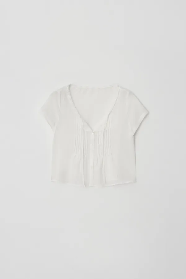 veil lace blouse