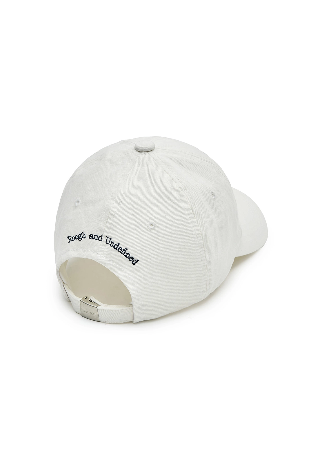 마뗑킴 MATIN LOGO STITCH BALL CAP IN WHITE 상품 이미지 3