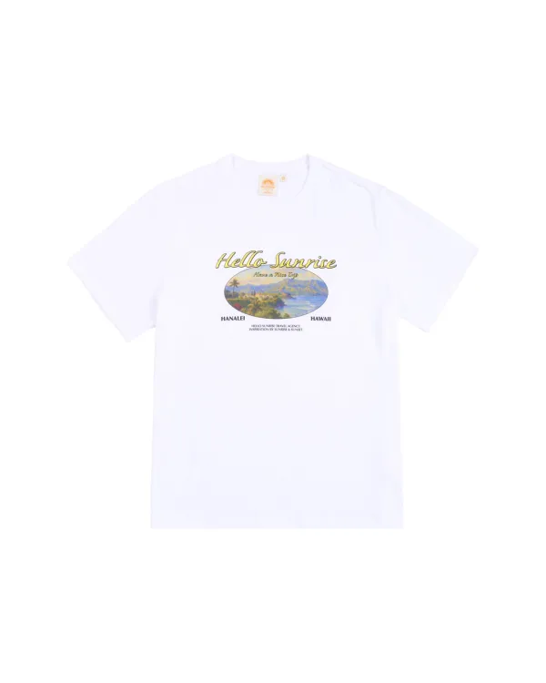 HS Hanalei Bay Tee_White