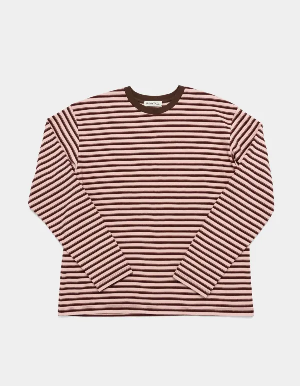 Morin Stripe T-Shirt (Bubble Gum)