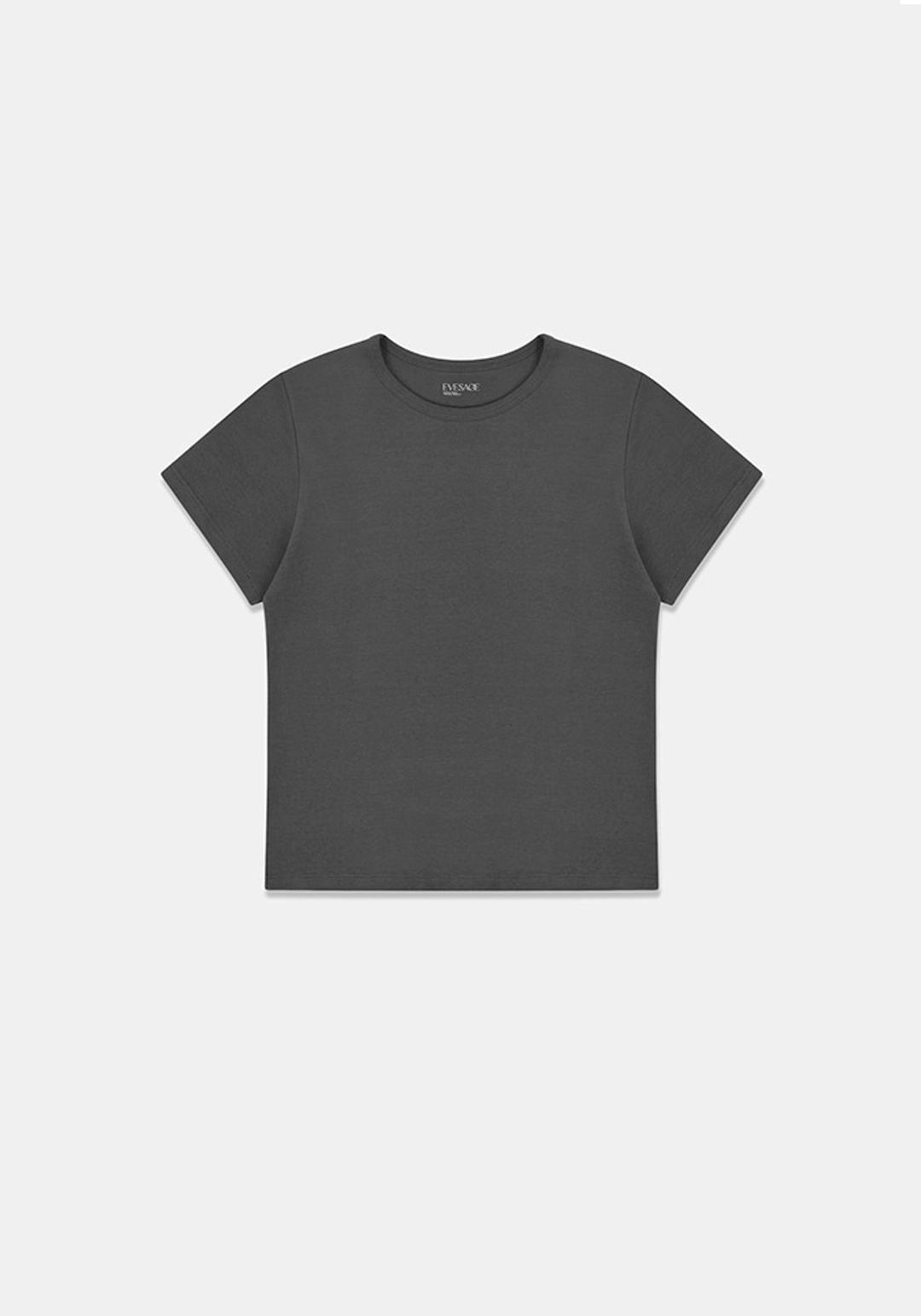이브세이지 Regular span tee (Charcoal) 상품 이미지 3
