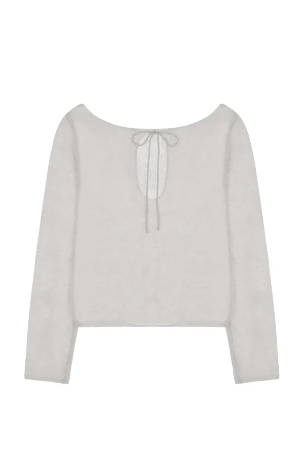 Dear Boat Neck Knit