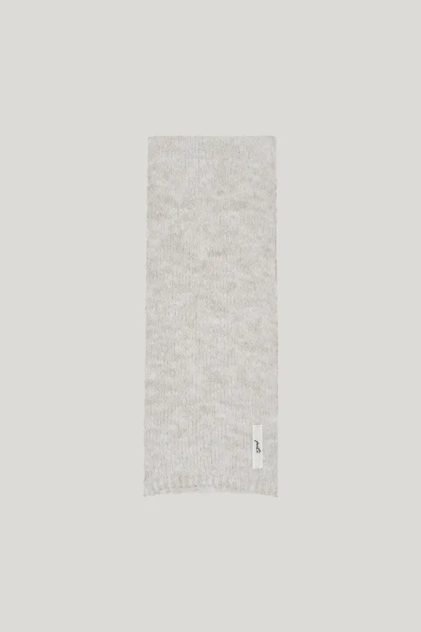 hairy muffler_ivory