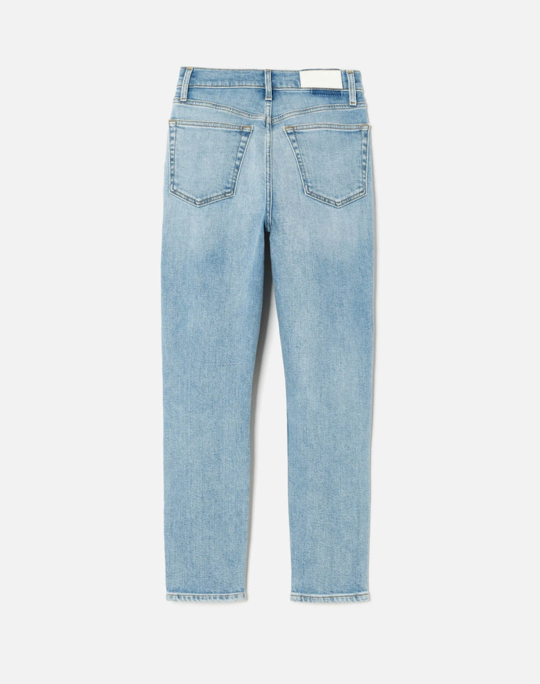 리던 Comfort Stretch High Rise Ankle Crop - Destroy Sanded Blue 상품 이미지 2