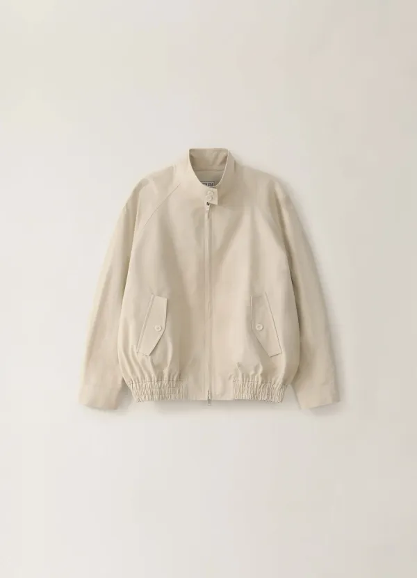 [Limited] Padded Raglan Oversized Jacket - Beige