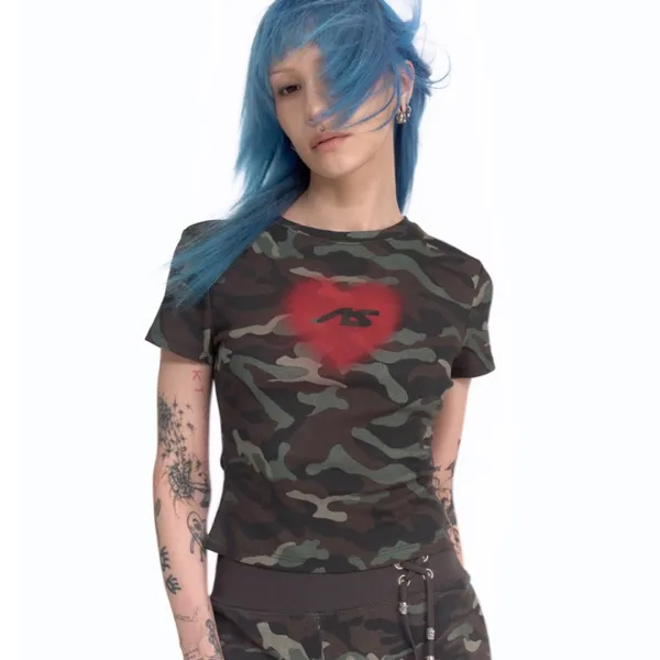 [REORDER] AS BABY TEE (CAMO)