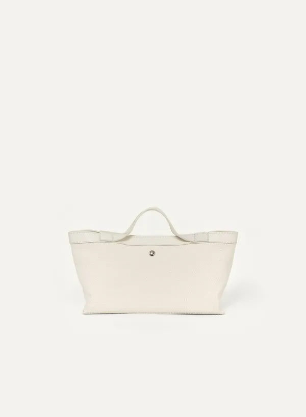 Posell Canvas Tote Bag Raw-White (S)