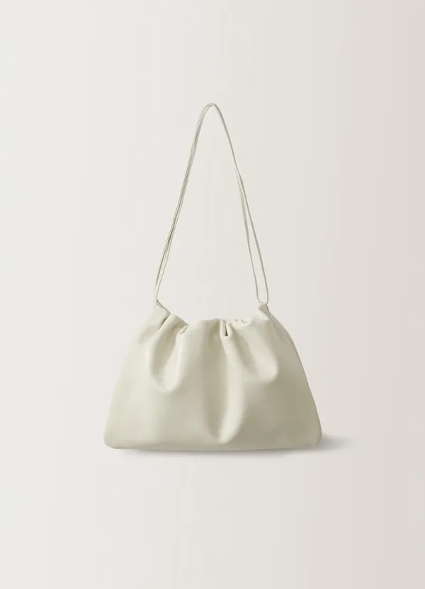 4TH / Nella strap large bag (Light beige)