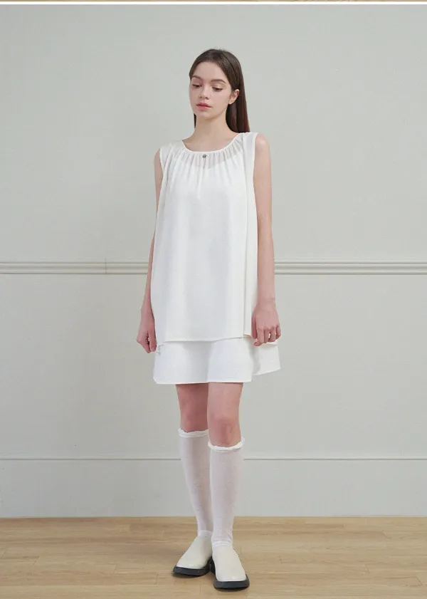 [44-120]  Luna Shirring Dress Set-3piece  루나 셔링 드레스 세트-3피스 (봄-여름-데일리룩-러블리룩-유니크룩-페미닌룩-3피스-셔링-자체제작-빅사이즈) 