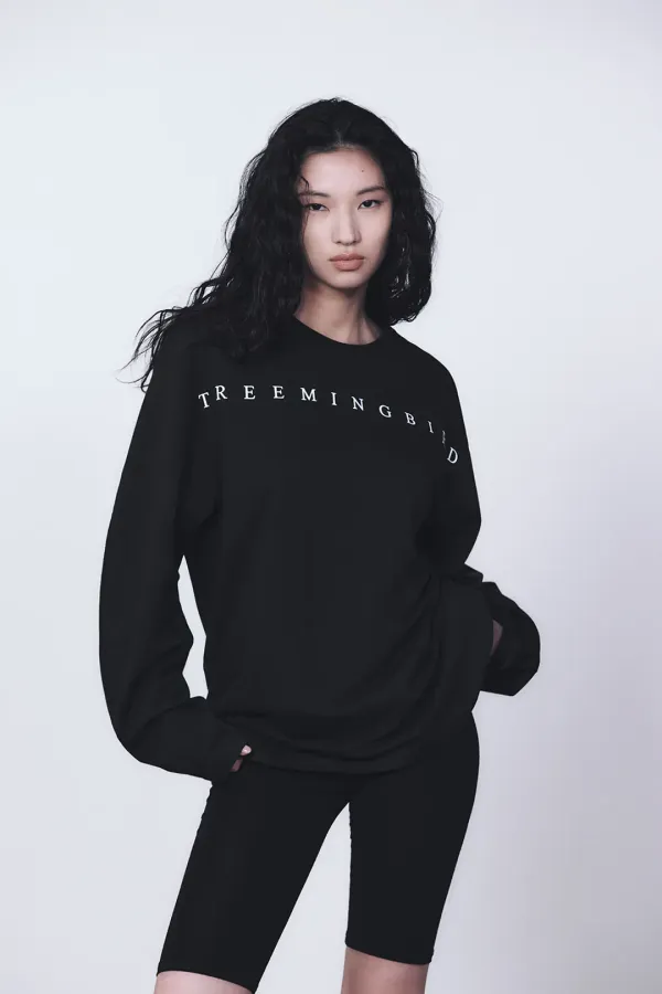 Horizon Logo Long Sleeves [ Black ]