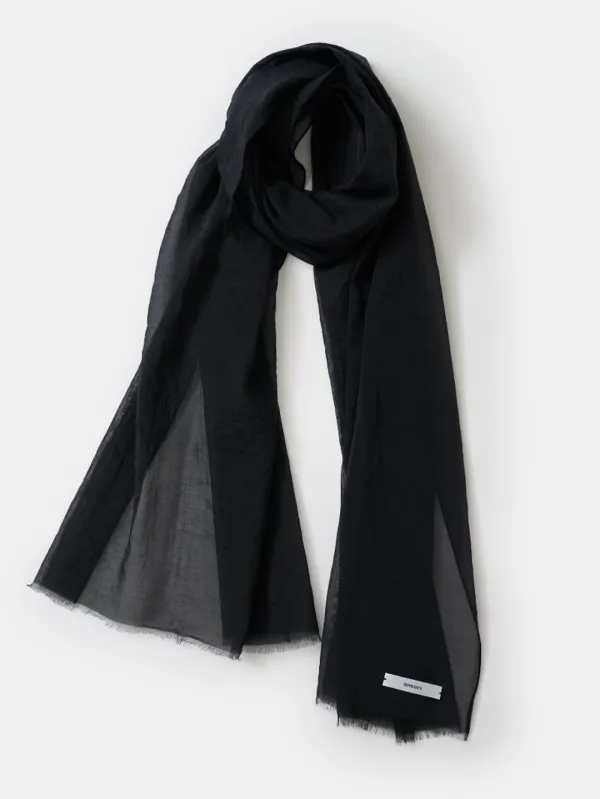 Sheer Veil Scarf (black)